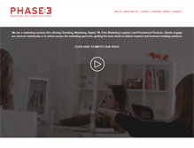 Tablet Screenshot of phase3mc.com